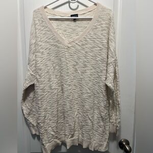 Cream torrid sweater size 2